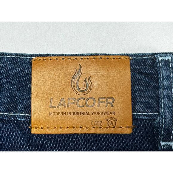 Lapco FR Women's Fire Resistant Straight Leg Blue Denim Jeans - Sz 16 (36x31.5) - Picture 4 of 6